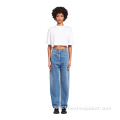 New Arrivals Solid Long Loose Jeans for Women